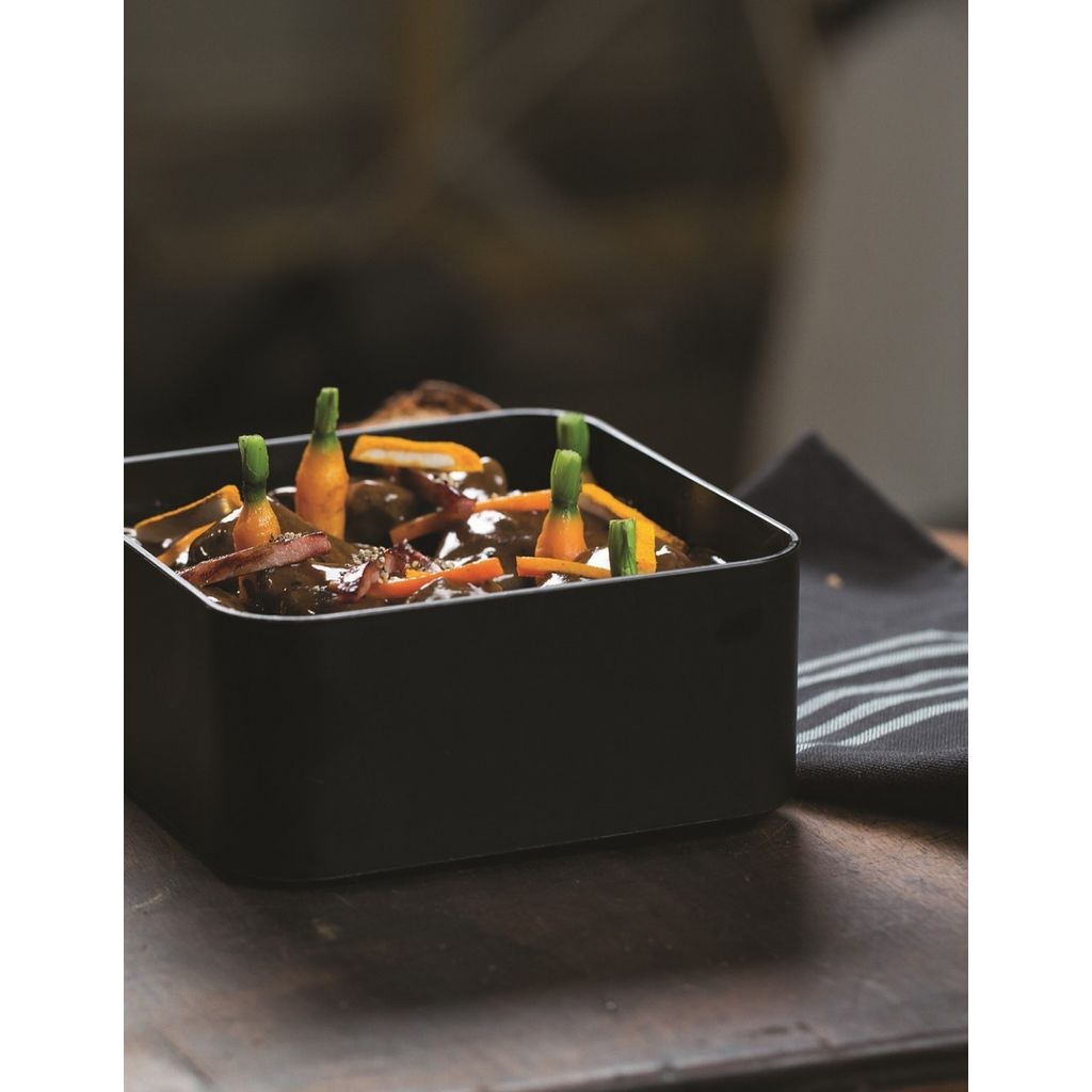 Boite Bento MB Square noir - Visuel 1